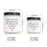 Soy & Beeswax Scented Candle - "Walk In The Rain" Inspirational Quote - Thoughtful Gift For Friend, Colleague, Sibling, Partner – Recovery, Support, Encouragement – Lavender Aroma
