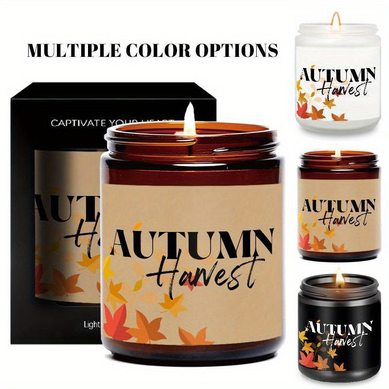 Lavender Scented Candle Autumn Harvest Gifts Idea For Boys Girls Men Women Mom Dad Husband Wife Friends Coworker Neighbor Him Her Guys Who Have Everything On Fall Harvest Festival Sweet Essential Present