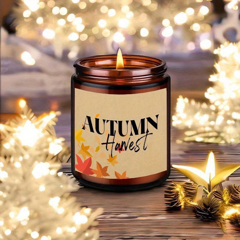 Lavender Scented Candle Autumn Harvest Gifts Idea For Boys Girls Men Women Mom Dad Husband Wife Friends Coworker Neighbor Him Her Guys Who Have Everything On Fall Harvest Festival Sweet Essential Present