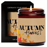 Lavender Scented Candle Autumn Harvest Gifts Idea For Boys Girls Men Women Mom Dad Husband Wife Friends Coworker Neighbor Him Her Guys Who Have Everything On Fall Harvest Festival Sweet Essential Present