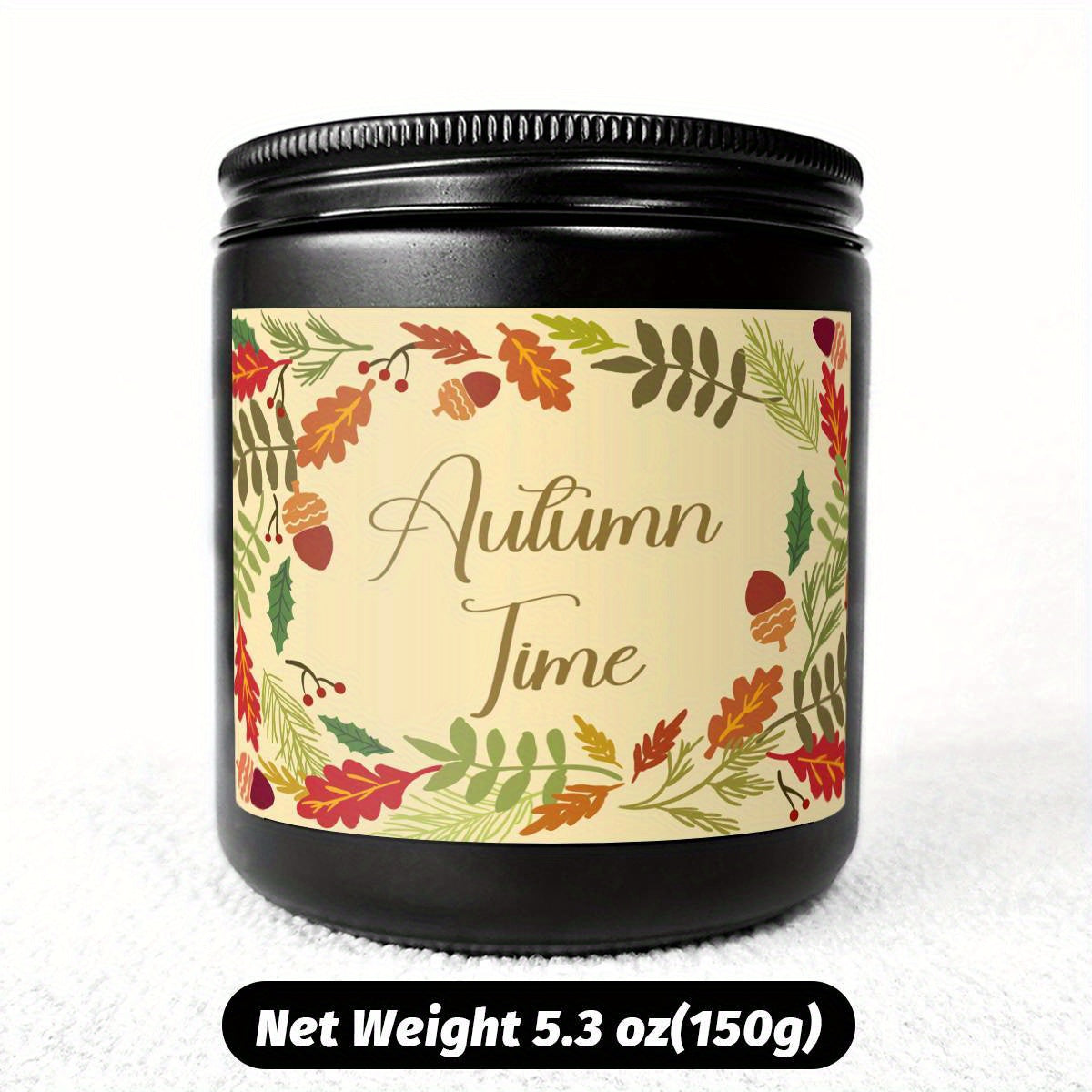 Bougie parfumée d'automne Thème d'automne Orange Terre cuite brûlée Ferme rustique Septembre Octobre Récolte Thanksgiving Jour Décoration Idée cadeau pour la maison Femmes Femme Hôtesse Hommes Amis Sa sœur Maman Épouse Grand-mère Mignon