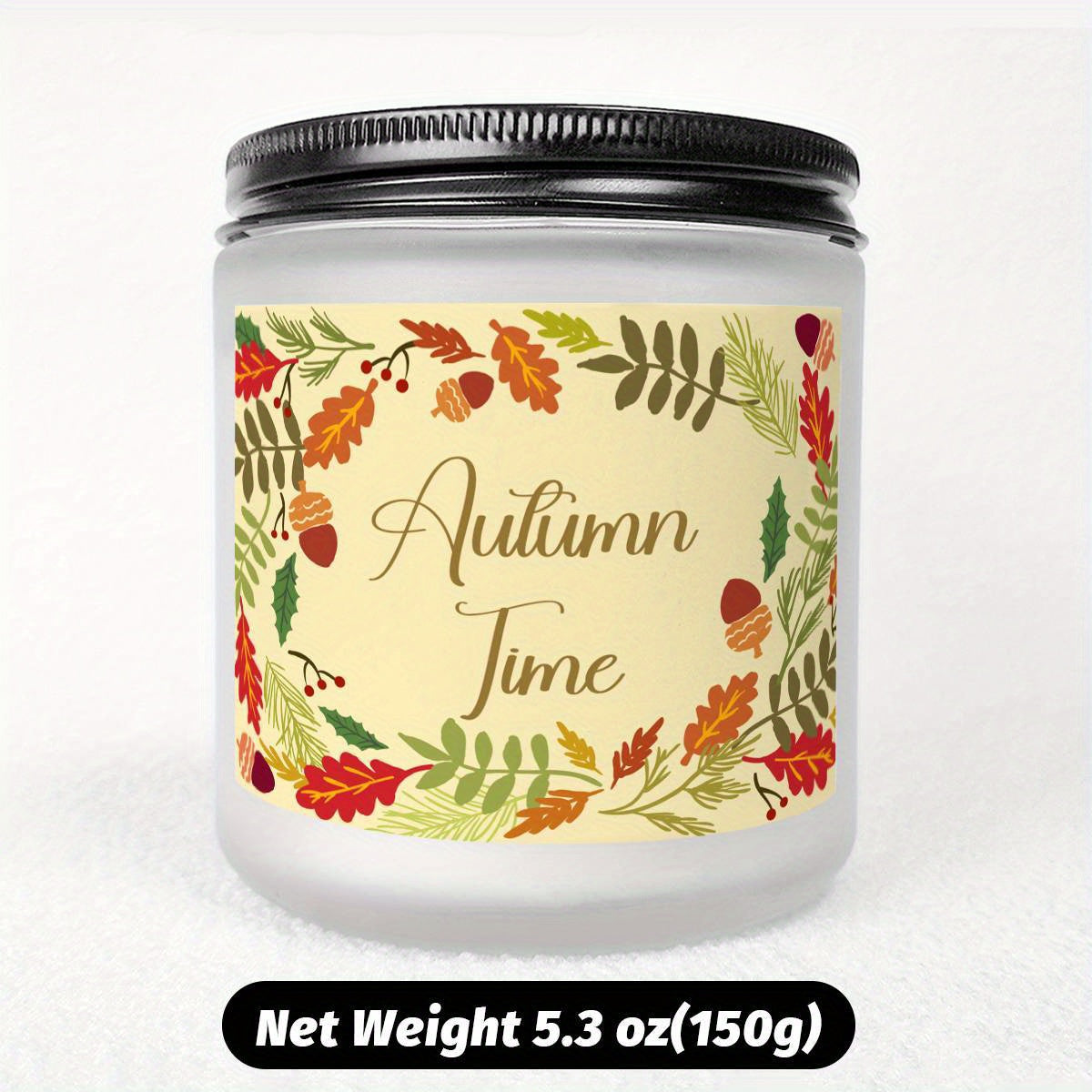 Bougie parfumée d'automne Thème d'automne Orange Terre cuite brûlée Ferme rustique Septembre Octobre Récolte Thanksgiving Jour Décoration Idée cadeau pour la maison Femmes Femme Hôtesse Hommes Amis Sa sœur Maman Épouse Grand-mère Mignon