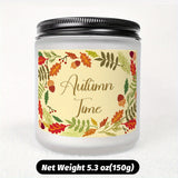 Bougie parfumée d'automne Thème d'automne Orange Terre cuite brûlée Ferme rustique Septembre Octobre Récolte Thanksgiving Jour Décoration Idée cadeau pour la maison Femmes Femme Hôtesse Hommes Amis Sa sœur Maman Épouse Grand-mère Mignon
