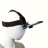 Support fixe réglable pour caméra de téléphone montée sur la tête, angle de vision direct, caméra vidéo en direct