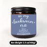Bookworm Era Aromatherapy Candle - Smoke-Free Glass Scented Candle with Essential Oils for Readers, Plant-Based, Electricity-Free Ambiance