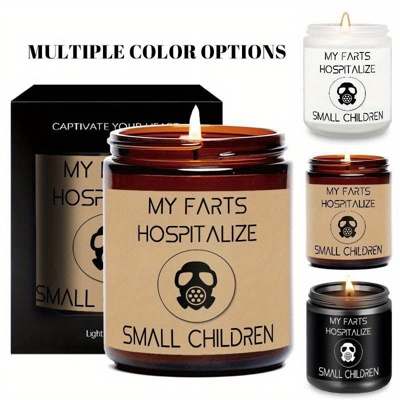 Perfect Gifts for Friends and Family, Funny Fart Gag Prank, Heartfelt & Humorous, Lavender Scented Candle, Bestie Teen Girlfriend Boyfriend Buddy Bro Sister Classmate Men Women Birthday Christmas Gifts