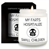 Perfect Gifts for Friends and Family, Funny Fart Gag Prank, Heartfelt & Humorous, Lavender Scented Candle, Bestie Teen Girlfriend Boyfriend Buddy Bro Sister Classmate Men Women Birthday Christmas Gifts