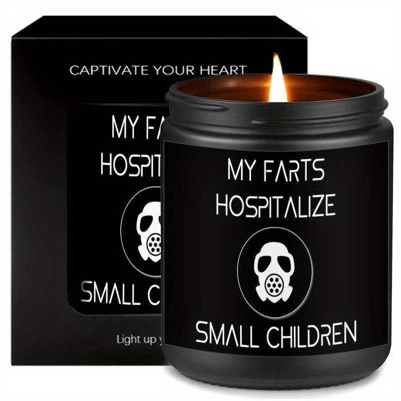 Perfect Gifts for Friends and Family, Funny Fart Gag Prank, Heartfelt & Humorous, Lavender Scented Candle, Bestie Teen Girlfriend Boyfriend Buddy Bro Sister Classmate Men Women Birthday Christmas Gifts