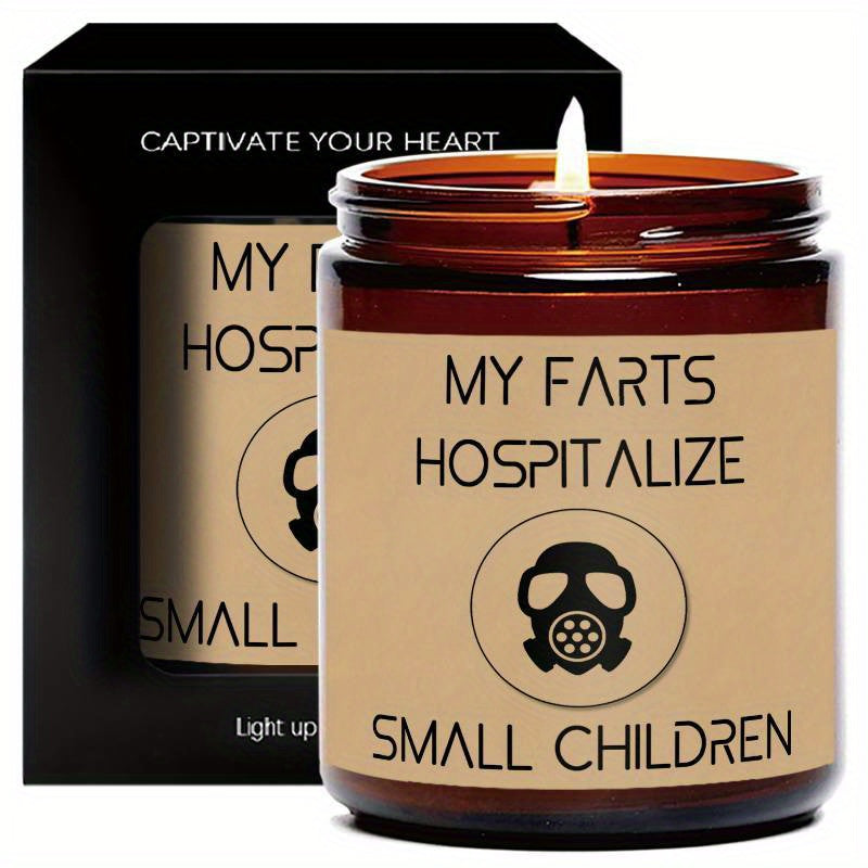 Perfect Gifts for Friends and Family, Funny Fart Gag Prank, Heartfelt & Humorous, Lavender Scented Candle, Bestie Teen Girlfriend Boyfriend Buddy Bro Sister Classmate Men Women Birthday Christmas Gifts