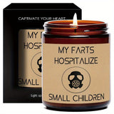 Perfect Gifts for Friends and Family, Funny Fart Gag Prank, Heartfelt & Humorous, Lavender Scented Candle, Bestie Teen Girlfriend Boyfriend Buddy Bro Sister Classmate Men Women Birthday Christmas Gifts