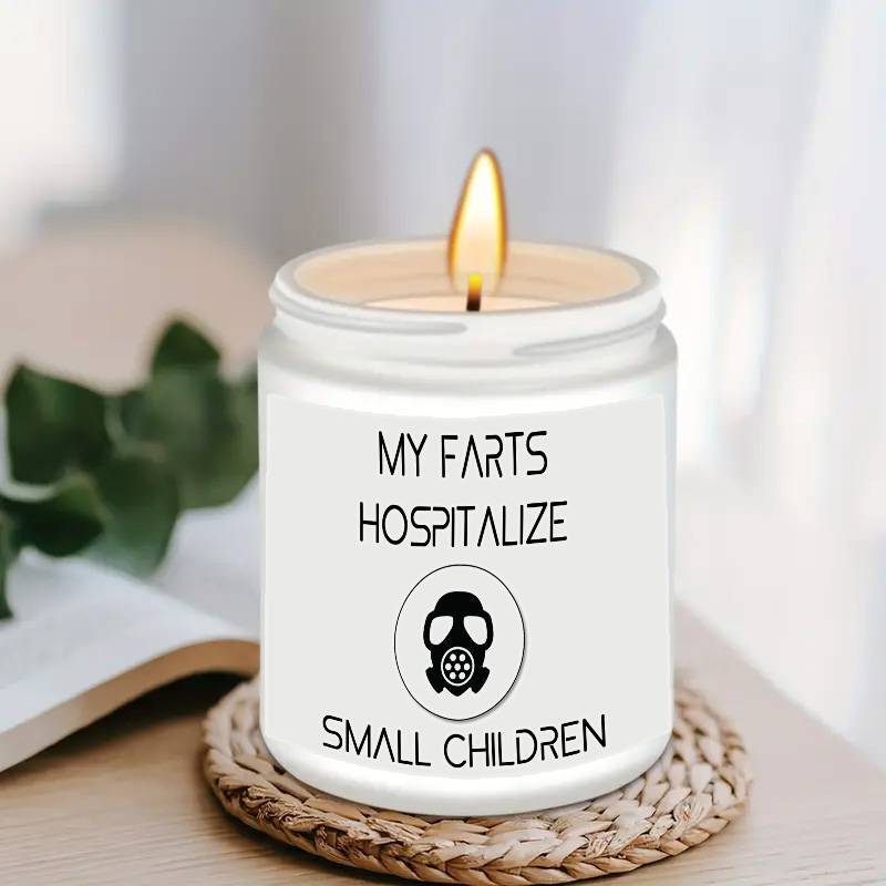 Perfect Gifts for Friends and Family, Funny Fart Gag Prank, Heartfelt & Humorous, Lavender Scented Candle, Bestie Teen Girlfriend Boyfriend Buddy Bro Sister Classmate Men Women Birthday Christmas Gifts