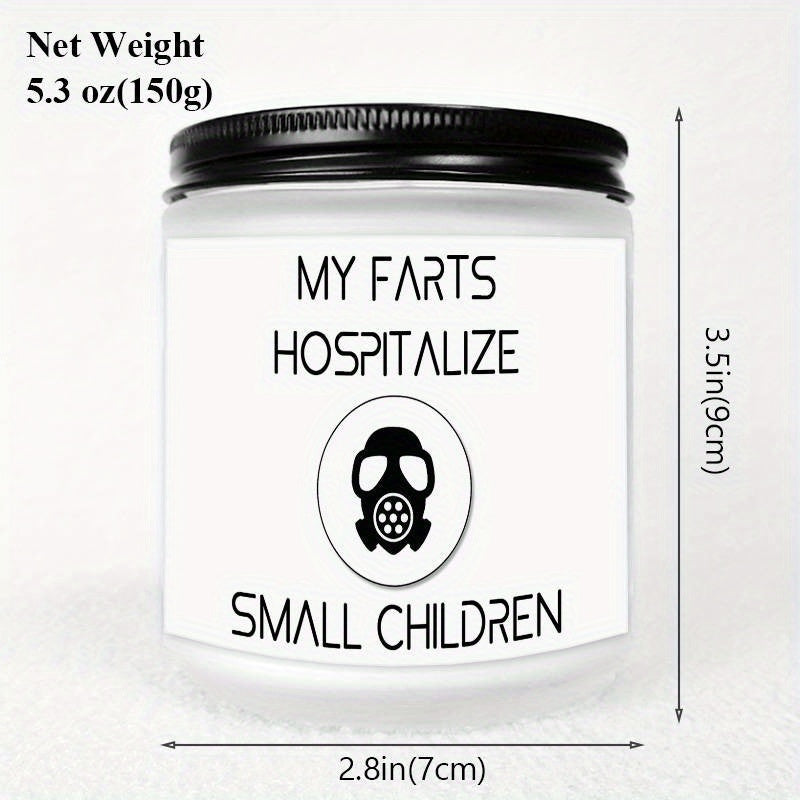Perfect Gifts for Friends and Family, Funny Fart Gag Prank, Heartfelt & Humorous, Lavender Scented Candle, Bestie Teen Girlfriend Boyfriend Buddy Bro Sister Classmate Men Women Birthday Christmas Gifts