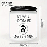 Perfect Gifts for Friends and Family, Funny Fart Gag Prank, Heartfelt & Humorous, Lavender Scented Candle, Bestie Teen Girlfriend Boyfriend Buddy Bro Sister Classmate Men Women Birthday Christmas Gifts