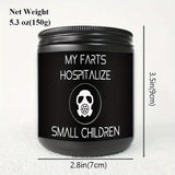 Perfect Gifts for Friends and Family, Funny Fart Gag Prank, Heartfelt & Humorous, Lavender Scented Candle, Bestie Teen Girlfriend Boyfriend Buddy Bro Sister Classmate Men Women Birthday Christmas Gifts