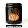 Hello October Scented Candle Fall AutumnThemed Pumpkin Orange Terracotta Burnt Rustic Farmhouse Harvest Thanksgiving Day Decoration Gift for Women Woman Hostess Friends Her Mom Wife Grandma Cute Items Home Decoration E