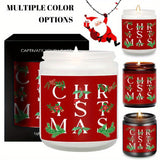 Merry Christmas Lavender Scented Candle Gift for Men Women Him Her Male Female Boyfriend Grilfriend Best Friend BBF Sister Bestie Brother Classmate Coworker Sister Mom Dad Family on Christmas Xmas Home Decoratin Funny Unique