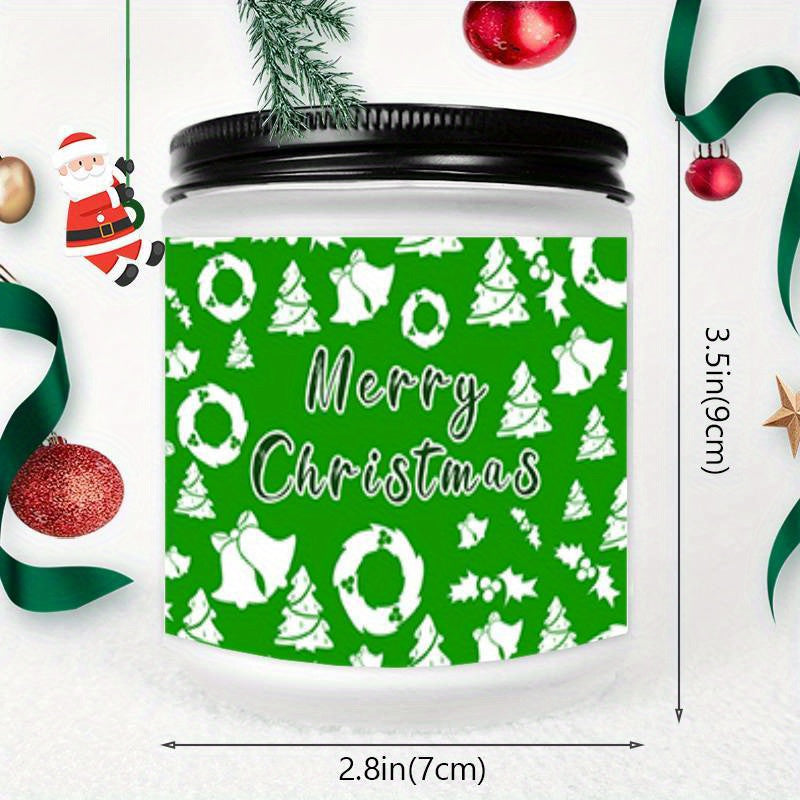 Merry Christmas Lavender Scented Candle Gift for Men Women Him Her Male Female Boyfriend Grilfriend Best Friend BBF Sister Bestie Brother Classmate Coworker Sister Mom Dad Family on Christmas Xmas Home Decoratin Funny Unique