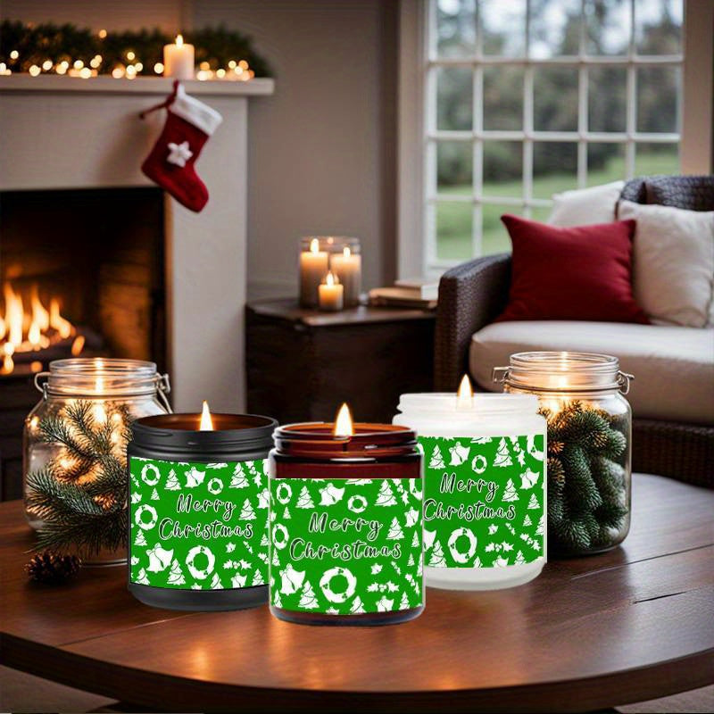 Merry Christmas Lavender Scented Candle Gift for Men Women Him Her Male Female Boyfriend Grilfriend Best Friend BBF Sister Bestie Brother Classmate Coworker Sister Mom Dad Family on Christmas Xmas Home Decoratin Funny Unique