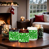 Merry Christmas Lavender Scented Candle Gift for Men Women Him Her Male Female Boyfriend Grilfriend Best Friend BBF Sister Bestie Brother Classmate Coworker Sister Mom Dad Family on Christmas Xmas Home Decoratin Funny Unique