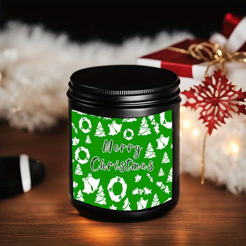 Merry Christmas Lavender Scented Candle Gift for Men Women Him Her Male Female Boyfriend Grilfriend Best Friend BBF Sister Bestie Brother Classmate Coworker Sister Mom Dad Family on Christmas Xmas Home Decoratin Funny Unique