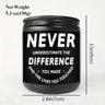Inspirational Scented Candle 5.3oz - Perfect Gift for Doctors, Nurses & Healthcare Heroes | Ideal for Birthdays, Thanksgiving, Christmas | Soothing & Relaxing Aroma | Glass Jar Included, You Made A Difference, Husband Wife Gi