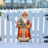 Árbol de la Alegría de Papá Noel, decoración navideña para puerta de G. Debrekht - Decoración navideña de Papá Noel y muñeco de nieve - 8691418H