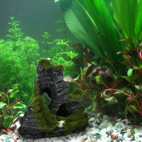 Mountain View Aquarium Cave Cave Fish Tank Ornaments - Lootquake