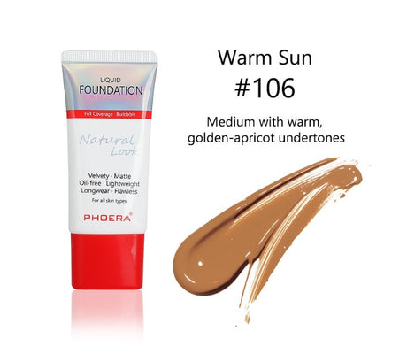 Matte, Silky, Tube Liquid Foundation, Ladies Products - Lootquake