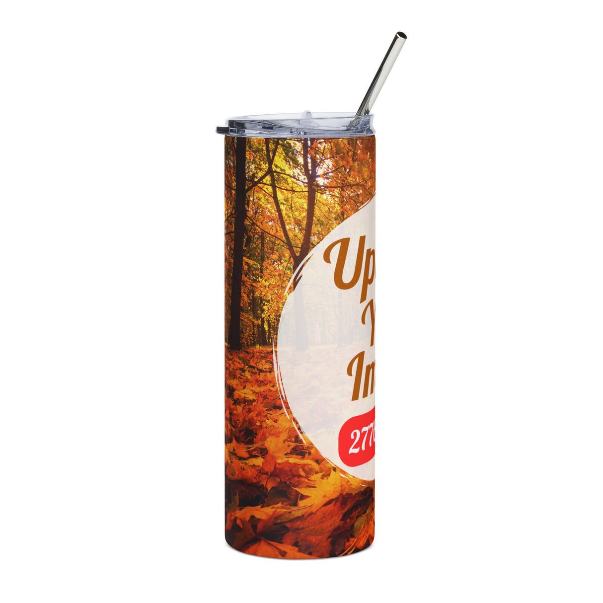 Vaso de acero inoxidable personalizado de 20 oz: artículos para beber personalizables para viajeros, amantes del café, regalos para ella, decoración de otoño, [...]