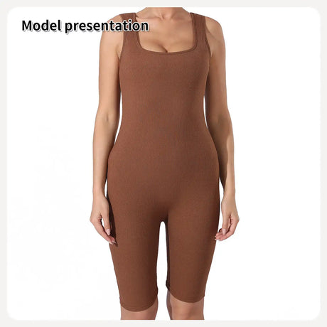 Women's Fashion Simple Solid Color Bodysuit - Lootquake