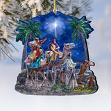 Adornos de madera "La Magia de los Reyes Magos" de Gelsinger - Decoración navideña - 8161026-1810