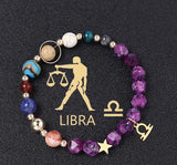 Natural Stone Hemp Stone Cut Surface Eight Planets Personalized Fashionable All-match - Lootquake