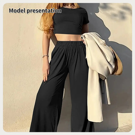 Women's Fashion Simple Solid Color Suit - Lootquake