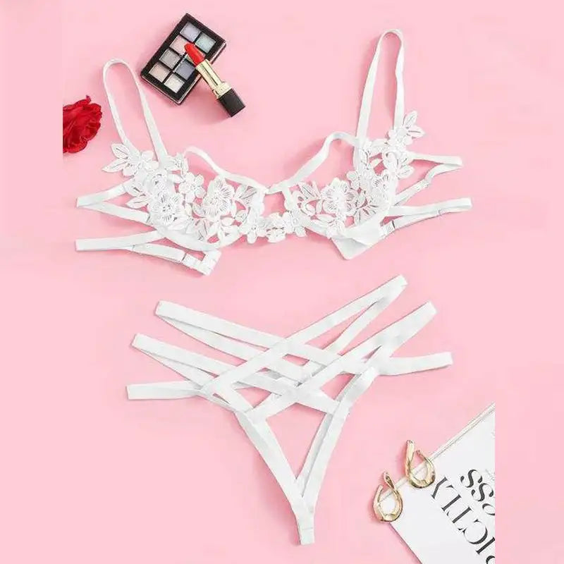 Sexy lingerie three-point suit - Lootquake