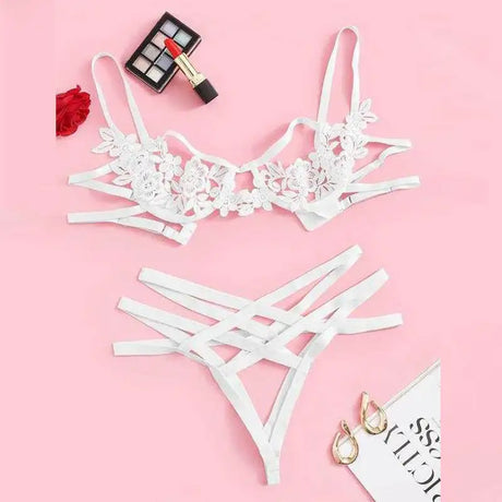 Sexy lingerie three-point suit - Lootquake