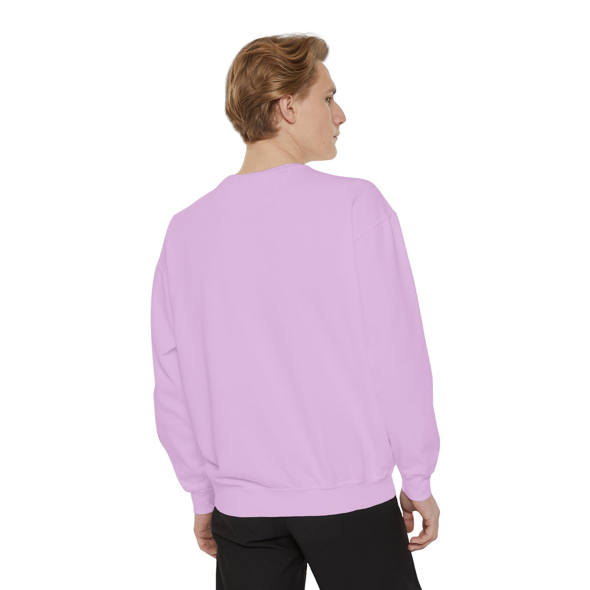 Customizable Unisex Garment-Dyed Sweatshirt, Personalized Gift, Cozy Streetwear, Casual Outfit, Unique Design Sweatshirt