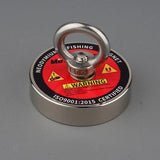 180KG 300KG 500KG Fishing Magnet Label Design Salvage Magnet World Large Neodymium N52 Magnets Search 10M Rope