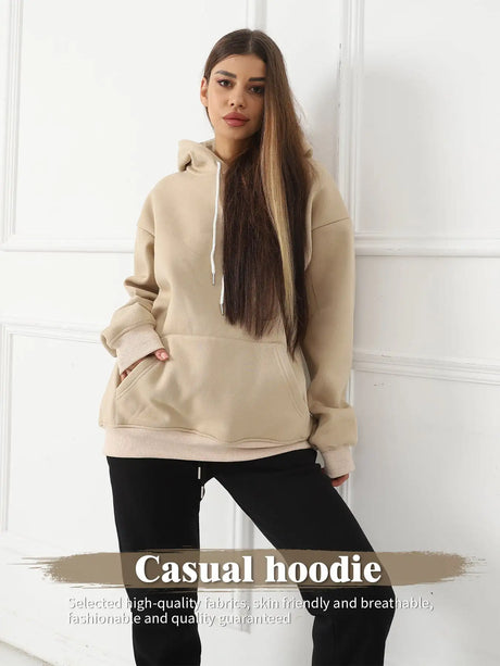 Women's Fashionable Casual Printed Long Sleeved Sweatshirt - Lootquake