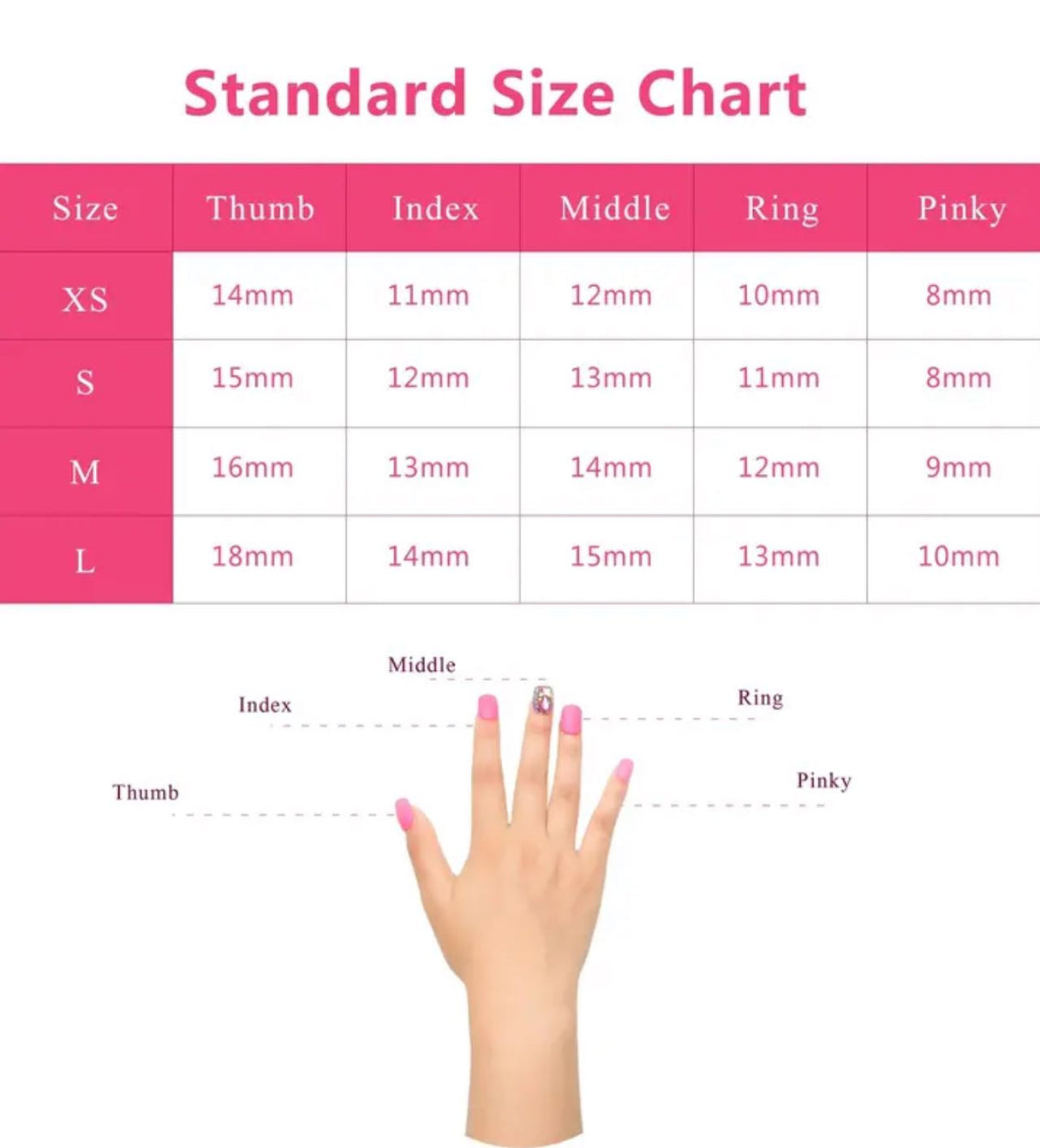 10PCS Handmade Press-On Nails - Stylish & Reusable Coffin Design