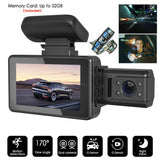 3-Inch Dual Lens Car Dash Cam - Your Ultimate Vehicle Guardian