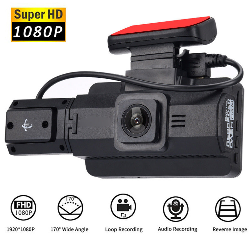 3-Inch Dual Lens Car Dash Cam - Your Ultimate Vehicle Guardian