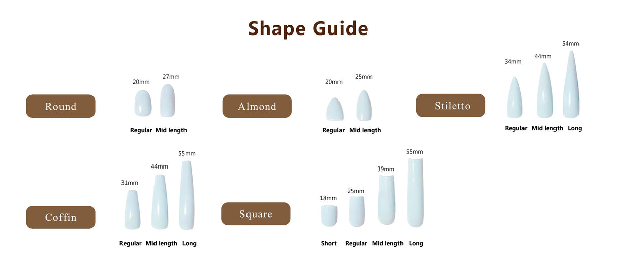 10PCS Handmade Luxurious Bling Press-On Nails