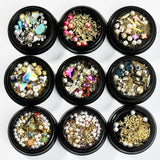 Popular Copper Round Rivets Nail Drill Ornaments
