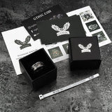 1896 Morgan Dollar Pattern Alloy Ring