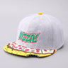 Flat Brim Missing Corner Snack Baseball Cap Personality Male And Female Adult Sun-proof Sports Hat - Lootquake