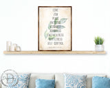 Love Joy Peace - Fruit of the Spirit - Verse Wall Decor - Contemporary Decor - Wooden Script Wall Art - 310332