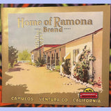 Discover the Enchanting 1900s Ramona Crate Label Collectible
