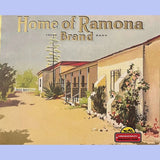 Discover the Enchanting 1900s Ramona Crate Label Collectible