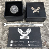 1910 St. George Stainless Steel Coin Ring