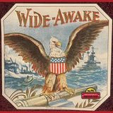 Rare 1910s Antique Patriotic Cigar Label Celebrates US Navy Fleet